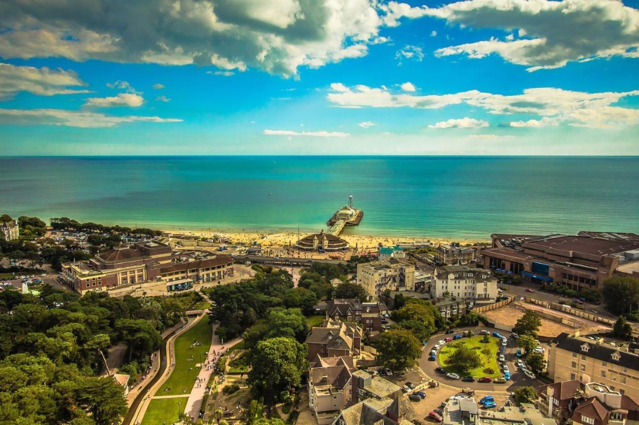 Bournemouth Beachfront Retreat 3 Bedroom 3 Bathroom Seaside B&B With Free Parking Exteriér fotografie